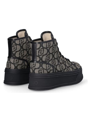 Liu Jo Sneakersy "Selma" w kolorze czarno-beżowym