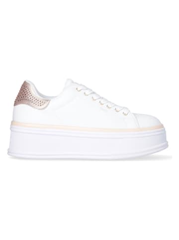 Liu Jo Leder-Sneakers in Weiß