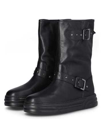 Liu Jo Leren boots zwart