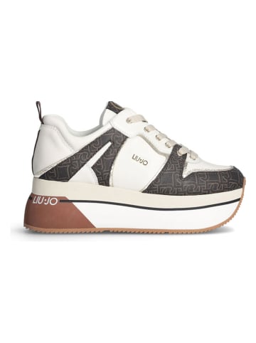 Liu Jo Sneakers wit/bruin