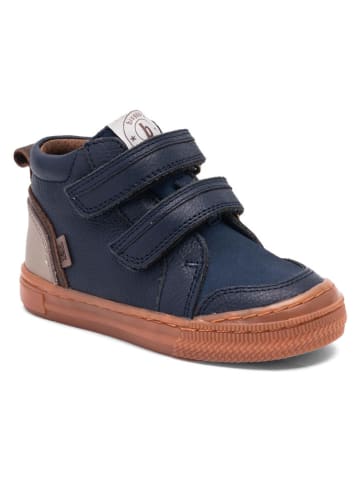 bisgaard Leder-Boots "Cuba" in Blau