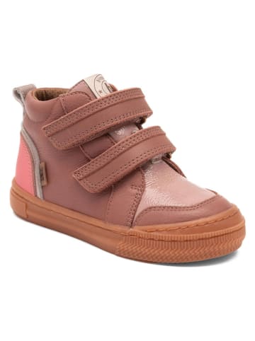 bisgaard Leder-Boots "Cuba" in Rosa