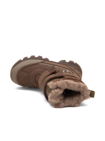 bisgaard Kozaki zimowe "Eddie" w kolorze brązowym