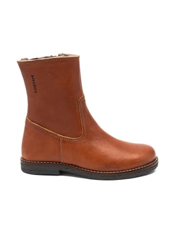 bisgaard Leder-Boots "Nicola" in Hellbraun