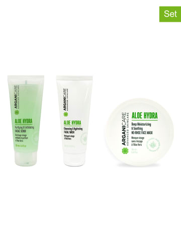 Argani Care 3-delige verzorgingsset "Aloe Hydra"