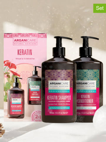 Argani Care 2-delige haarverzorgingsset "Duo Box - Keratin"