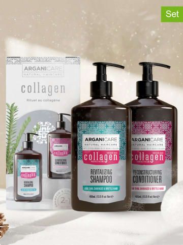 Argani Care 2-delige haarverzorgingsset "Duo Box - Collagen"