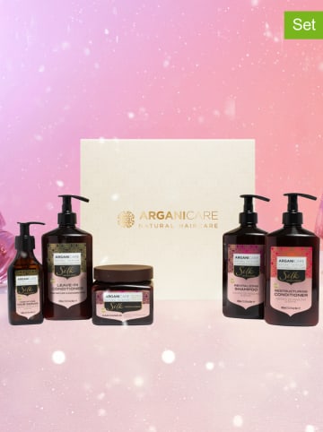 Argani Care 5-delige haarverzorgingsset "Silk - Alle haartypes"