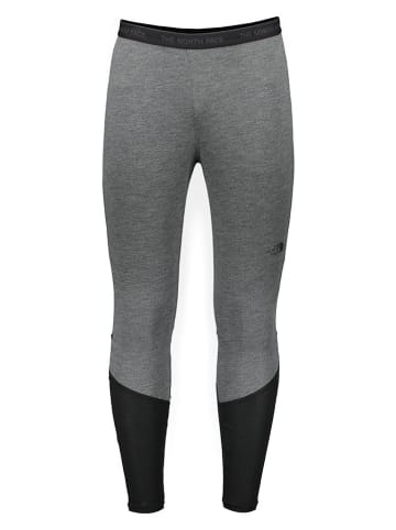 The North Face Legginsy funkcyjne w kolorze szaro-czarnym