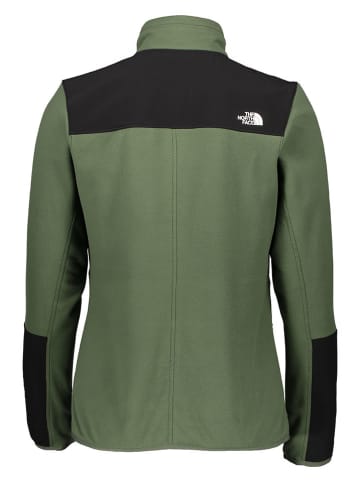 The North Face Fleece jas kaki/zwart