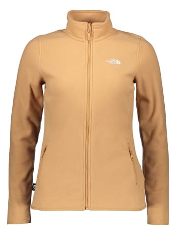 The North Face Fleece vest geel