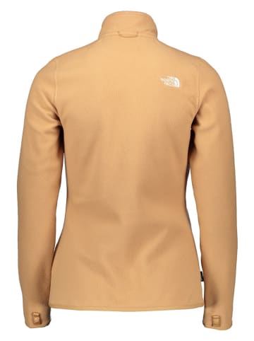 The North Face Fleece vest geel