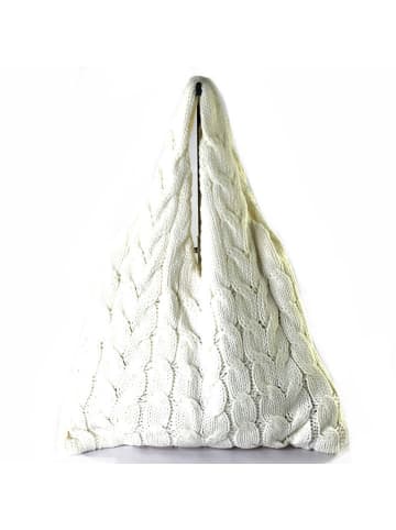 MILANO AMOUR Shopper bag w kolorze białym - 40 x 26 x 3 cm