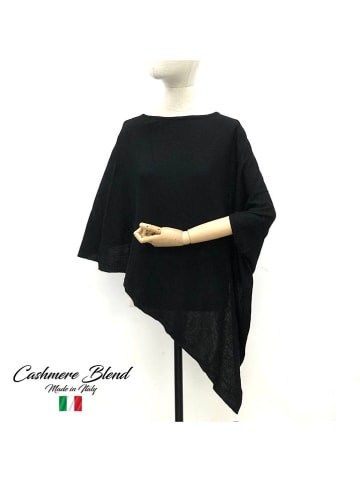 MILANO AMOUR Poncho in Schwarz