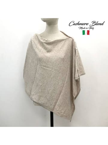 MILANO AMOUR Ponczo w kolorze beżowym