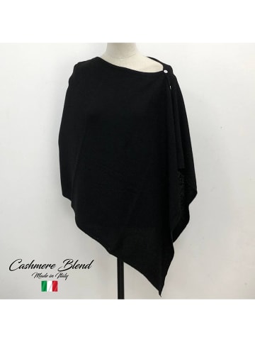 MILANO AMOUR Poncho in Schwarz