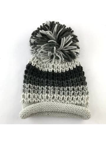 MILANO AMOUR Czapka "Bobby" w kolorze czarnym z dodatkiem wełny