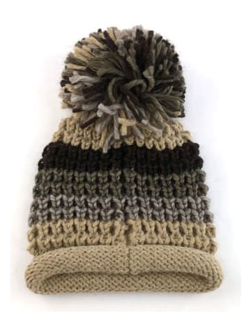 MILANO AMOUR Mütze mit Wollanteil "Bobby" in Beige