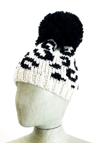 MILANO AMOUR Mütze in Weiß/ Schwarz