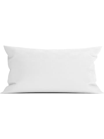 Heckett Lane Satijnen kussenhoes "Elementi" wit