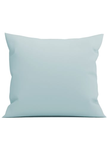 Heckett Lane Poszewka satynowa "Elementi" w kolorze błękitnym na poduszkę