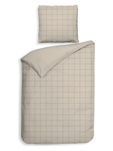 Heckett Lane Satijnen beddengoedset "Diamante" beige