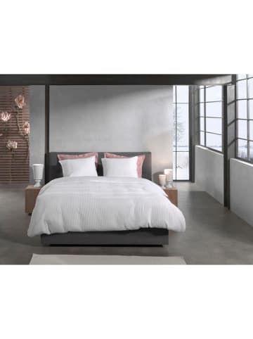 HNL Komplet pościeli perkalowej "Vafala" w kolorze białym