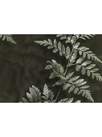 Heckett Lane Komplet pościeli satynowej "Rua" w kolorze oliwkowo-zielonym