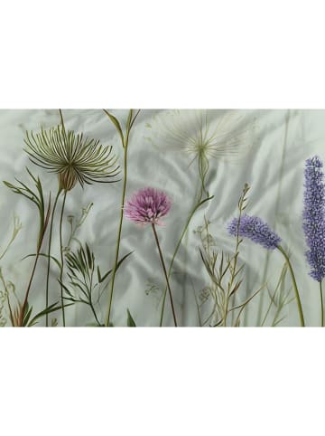 Heckett Lane Komplet pościeli satynowej "Tane" w kolorze zielonym