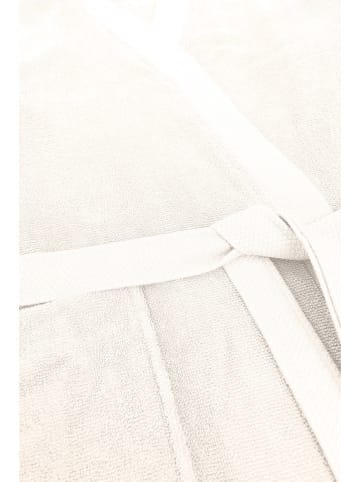 Heckett Lane Szlafrok "Premium" w kolorze kremowym