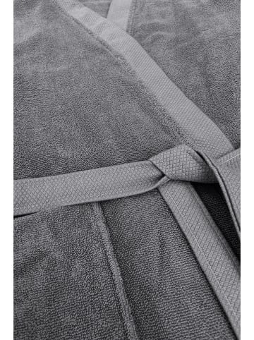 Heckett Lane Bademantel ''Premium'' in Grau