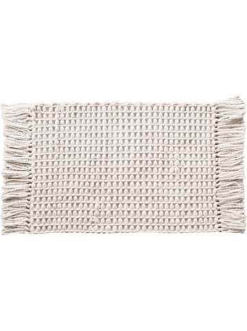 Heckett Lane Dywanik łazienkowy "Madras" w kolorze kremowym