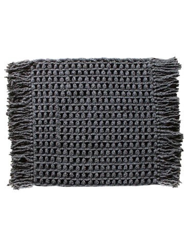 Heckett Lane Dywanik łazienkowy "Madras" w kolorze antracytowym