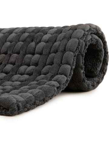 Heckett Lane Dywanik łazienkowy "Vellutato" w kolorze antracytowym