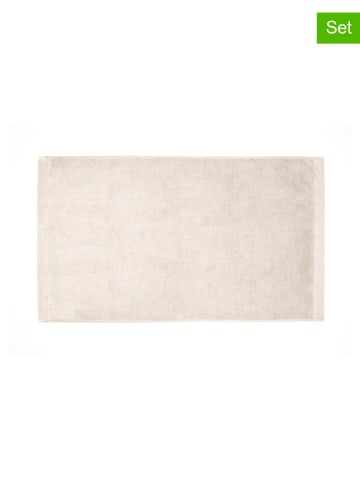 HNL Ręczniki (2 szt.) "Premium" w kolorze kremowym do rąk