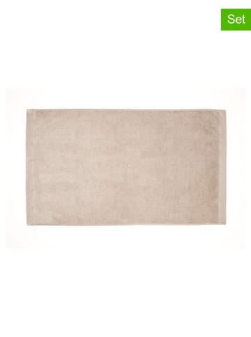 HNL 2er-Set: Handtuch "Premium" in Beige
