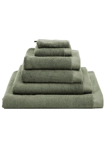 HNL Ręczniki kąpielowe (2 szt.) "Premium" w kolorze khaki