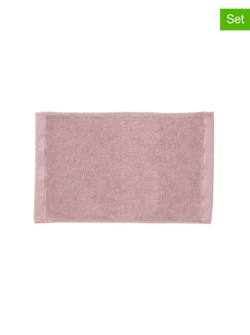 HNL 3-delige set: gastendoeken "Premium" lichtroze