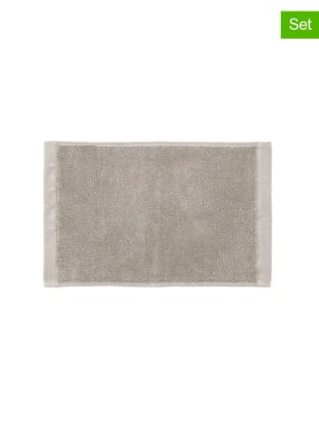 HNL Ręczniki (3 szt.) "Premium" w kolorze szarym dla gości