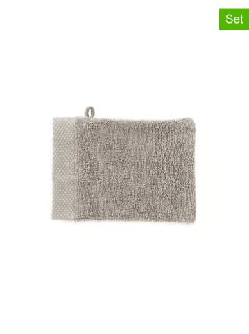 HNL 3-delige set: washandjes "Premium" grijs