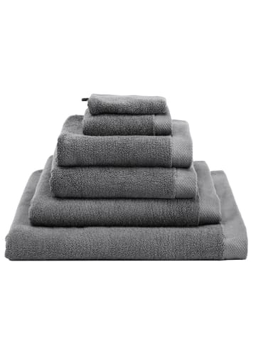 HNL 3-delige set: washandjes "Premium" antraciet