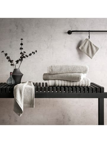 HNL 3-delige set: washandjes "Prestige" grijs