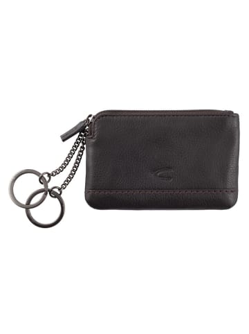 Camel Active Leren sleuteletui "Atlanta" zwart - (B)11,5 x (H)7 x (D)1 cm