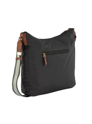 Camel Active Schoudertas "Bari" zwart - (B)38 x (H)35 x (D)13 cm