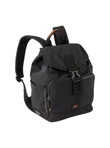 Camel Active Rucksack "City" in Schwarz - (B)34 x (H)38 x (T)18 cm