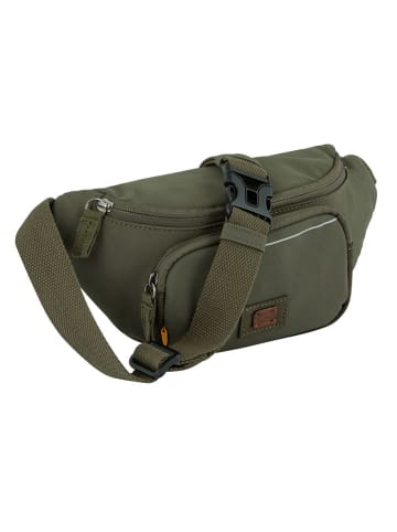 Camel Active Gürteltasche "City" in Dunkelgrün - (B)31 x (H)13,5 x (T)9,5 cm