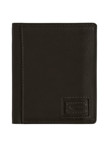 Camel Active Leren portemonnee "Dust" zwart - (B)10 x (H)12 x (D)2 cm