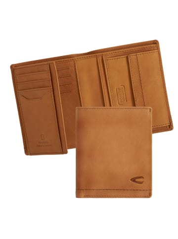 Camel Active Leren portemonnee "Nimbus" camel - (B)10 x (H)12 x (D)2 cm