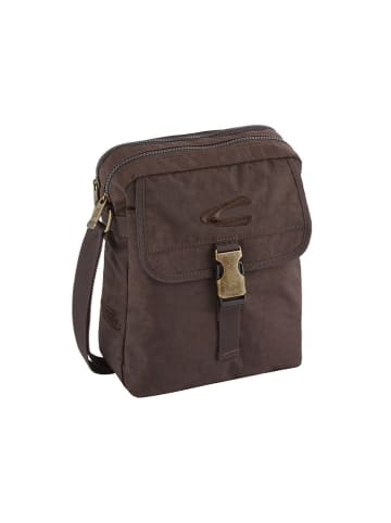 Camel Active Schoudertas "Journey" donkerbruin - (B)22,5 x (H)26 x (D)10,5 cm