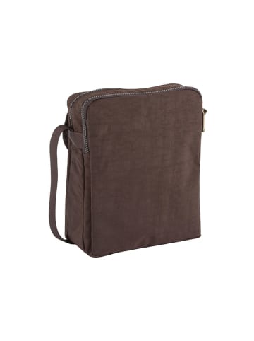 Camel Active Umhängetasche "Journey" in Dunkelbraun - (B)22,5 x (H)26 x (T)10,5 cm
